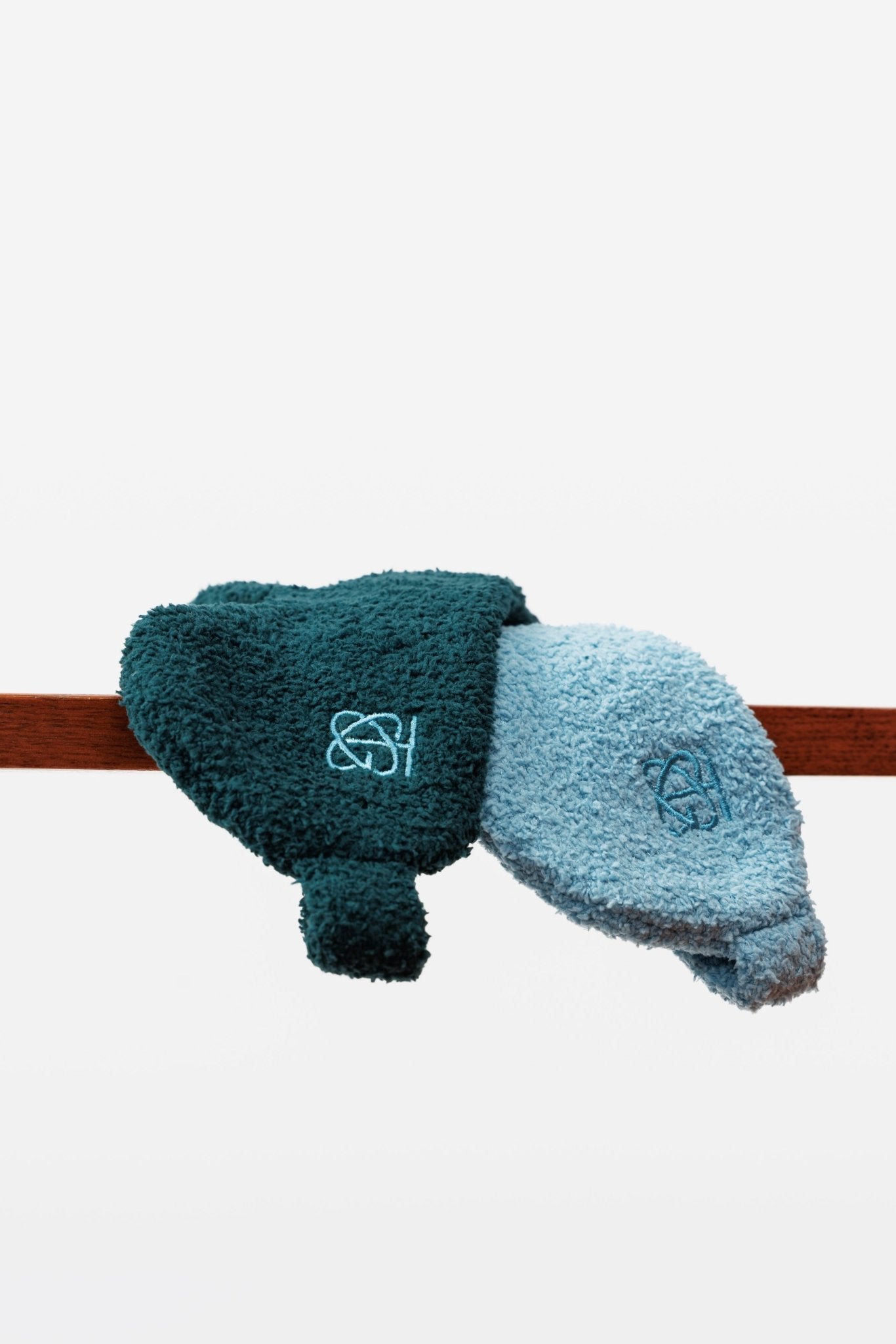 Aqua Blue Plush Soft Sleep Mask - Sleep Mask - Touchofgod.co