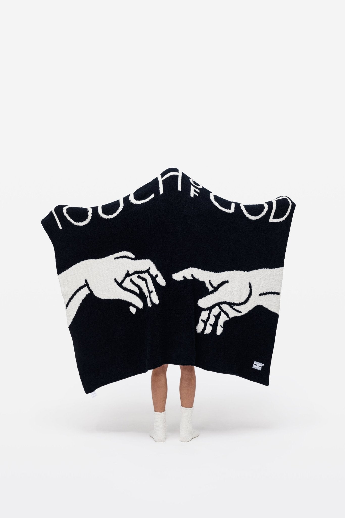 Black TOGether Plush Throw Blanket - Throw - Touchofgod.co