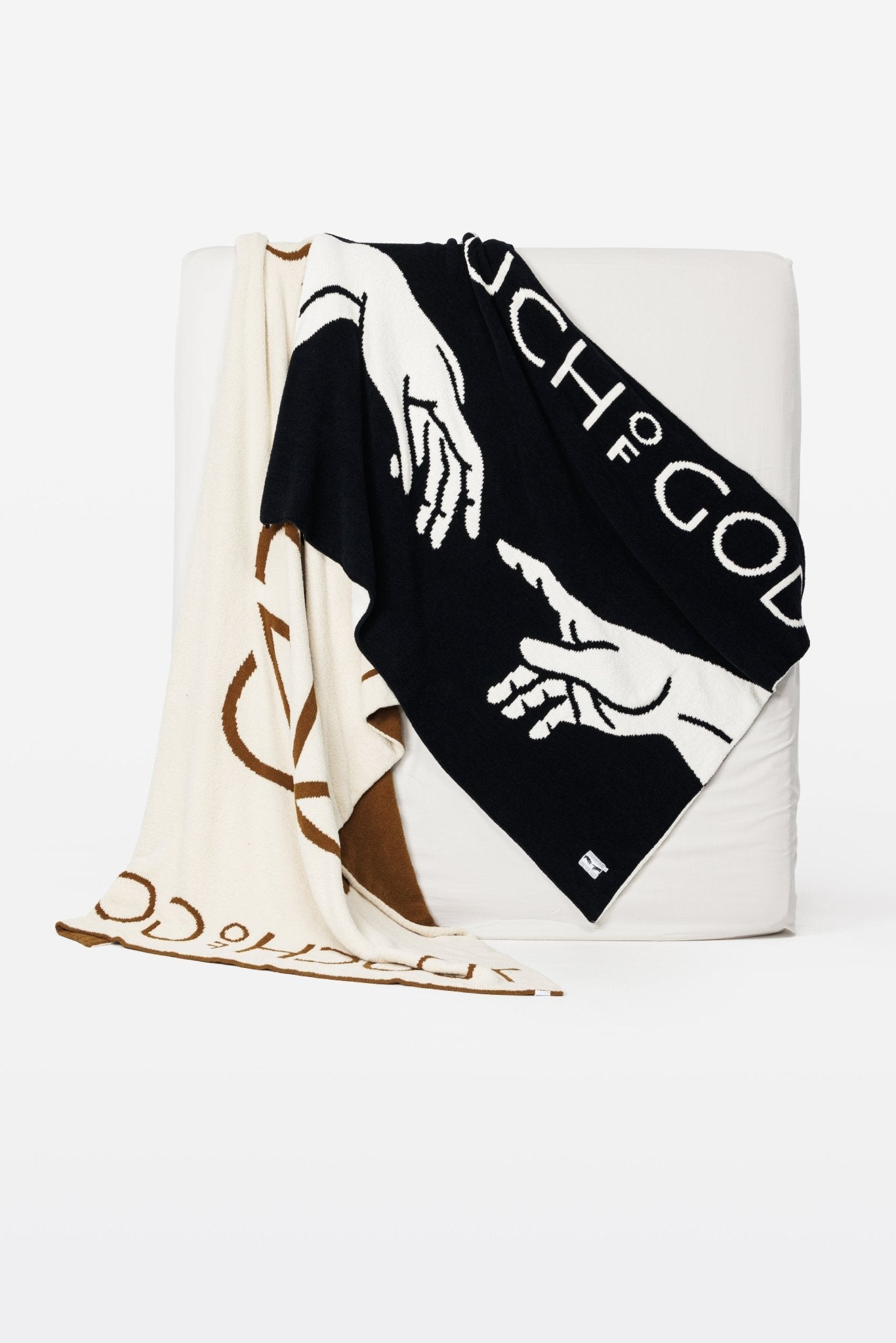 Black TOGether Plush Throw Blanket - Throw - Touchofgod.co