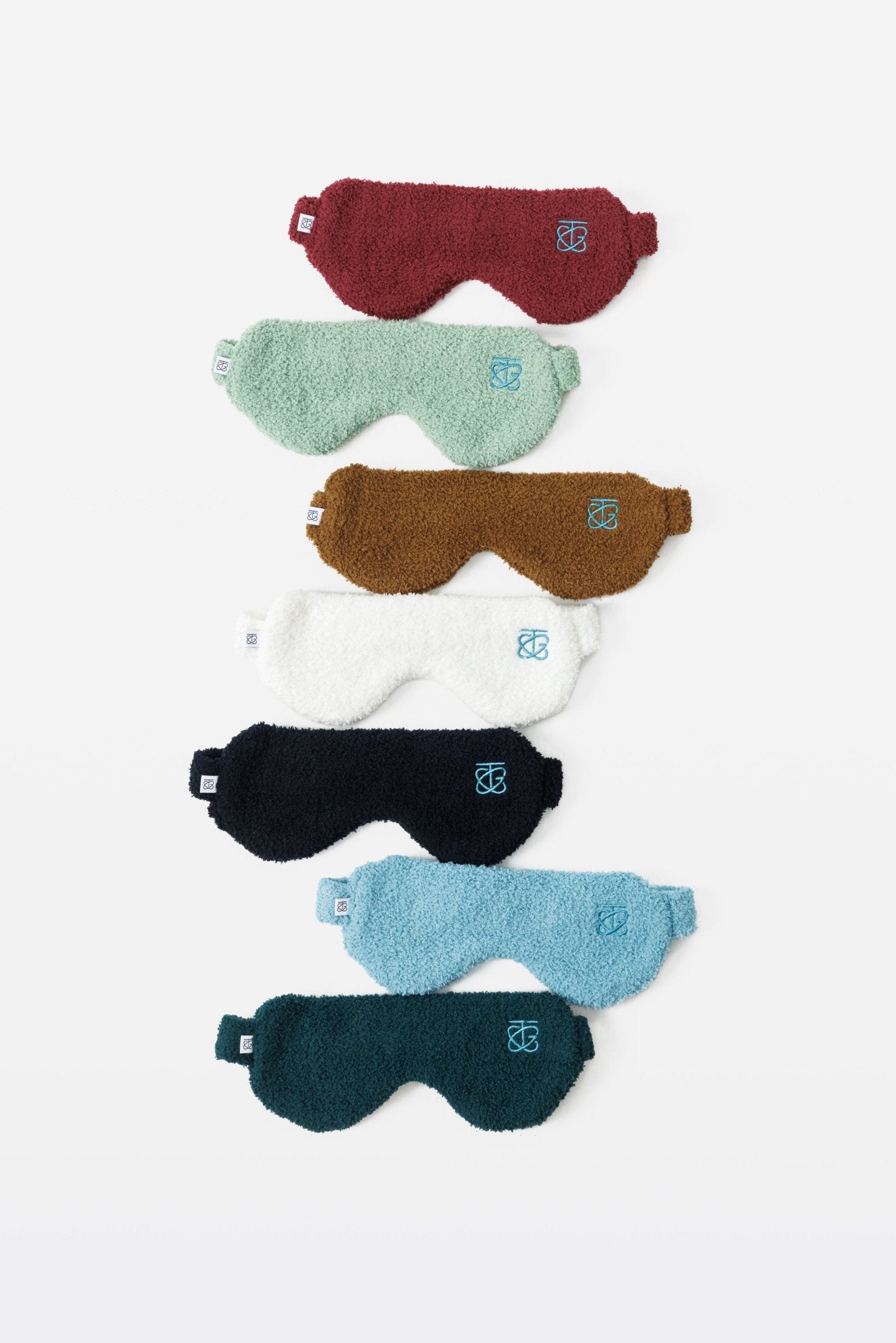 Burgundy Plush Soft Sleep Mask - Sleep Mask - Touchofgod.co