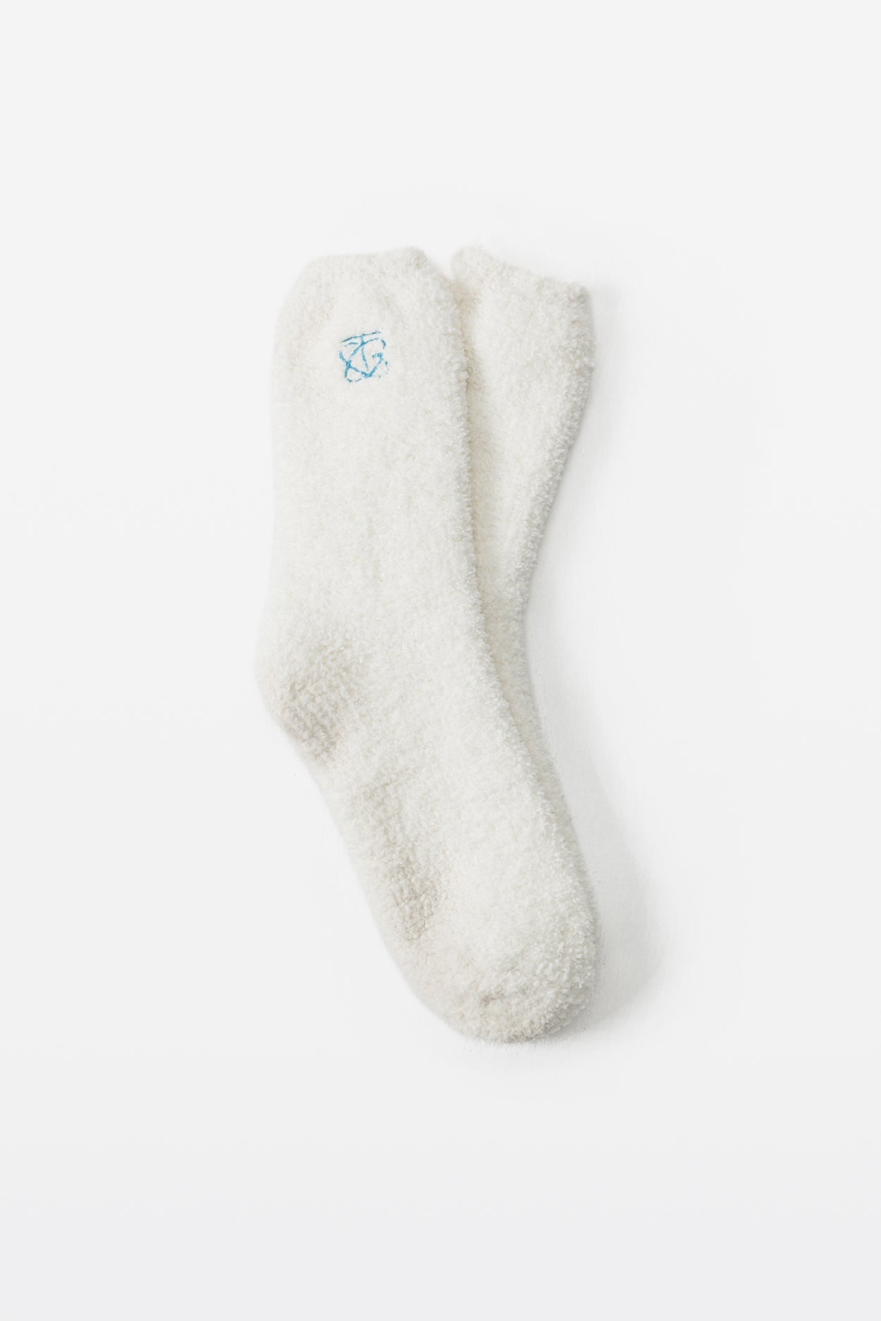 Creme Soft Plush Socks - Socks - Touchofgod.co