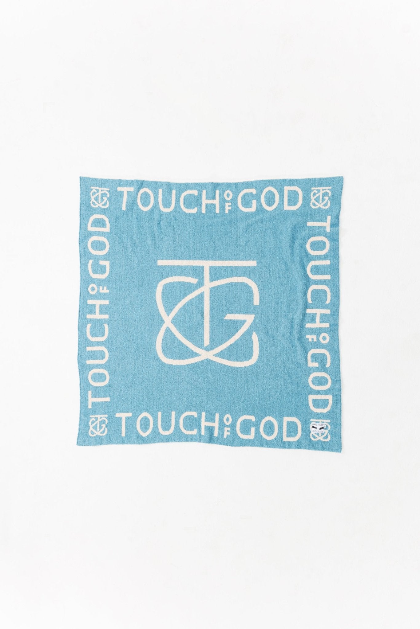 TOG Classic Aqua Blue Plush Microfiber Throw Blanket - Throw - Touchofgod.co