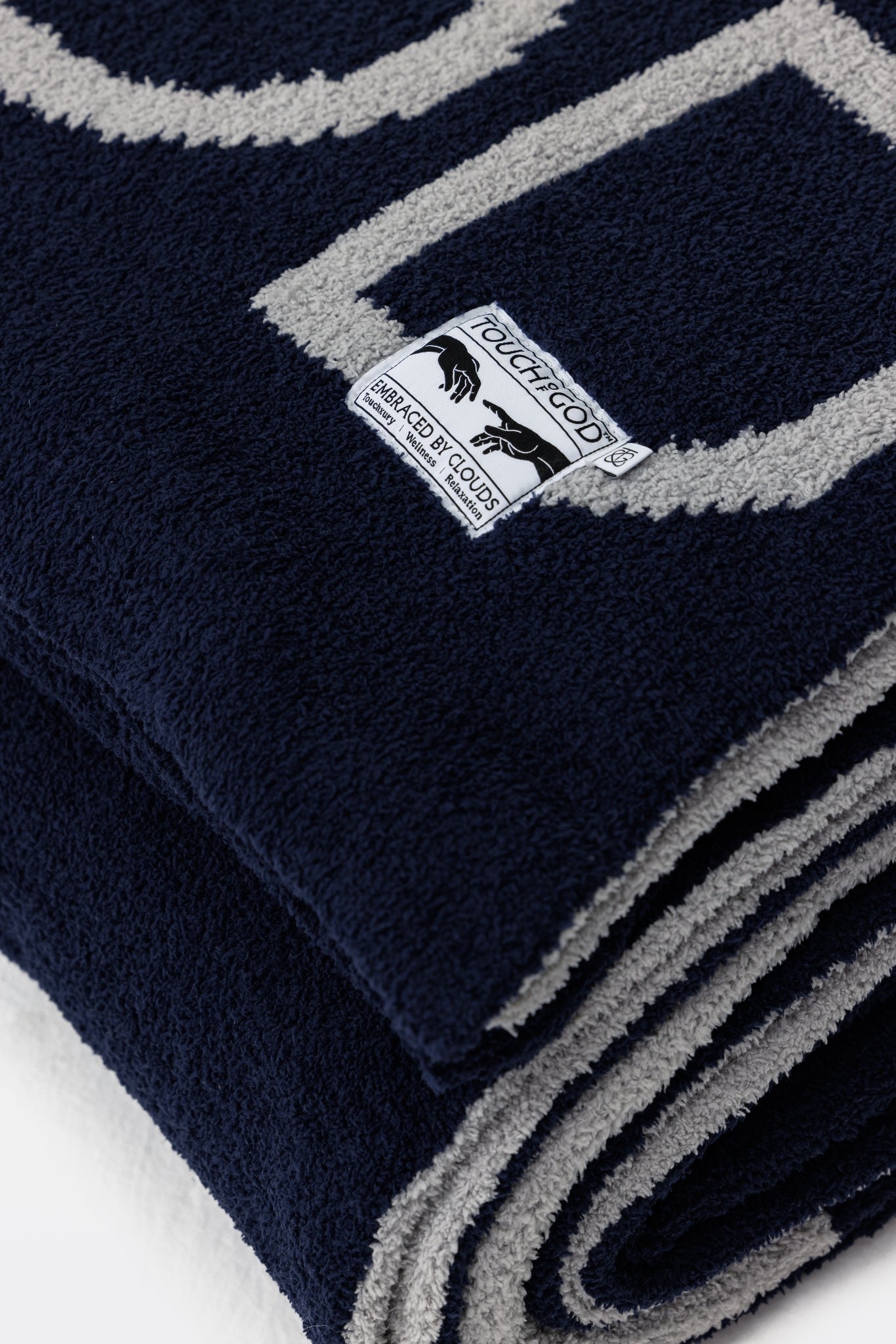 TOG Classic Navy Blue Plush Microfiber Throw Blanket - Blanket - Touchofgod.co